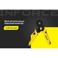 Inforce Пресс-клещи квадратные с регулировочным винтом 0,25 – 10 мм? 06-19-12