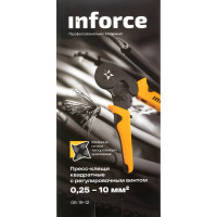 Inforce Пресс-клещи квадратные с регулировочным винтом 0,25 – 10 мм? 06-19-12
