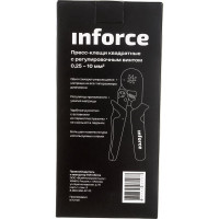 Inforce Пресс-клещи квадратные с регулировочным винтом 0,25 – 10 мм? 06-19-12