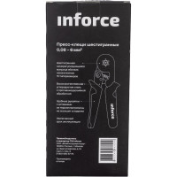 Inforce Пресс-клещи шестигранные 0,08-6 мм2 06-19-11