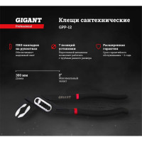 Gigant Professional Клещи сантехнические 12