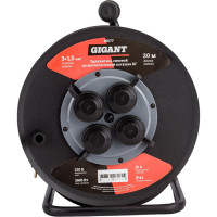 Gigant Удлинитель силовой на металлической катушке КГ 3x1,5 30 м 80077