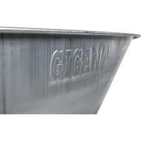 Gigant Тачка строительная двухколесная 110л, 200 кг литые ПУ колеса GX-03