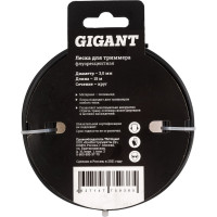 Gigant Леска для триммеров 3,0мм. 15м. 