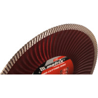 Диск алмазный отрезной Turbo Extra (230х22.2 мм) для угловых шлифмашин Matrix 73198