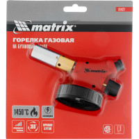 Профессиональная горелка на бутановый баллон MATRIX 91427