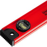 Алюминиевый уровень MATRIX Рельс 1200 мм, 3 глазка, усиленный 34012