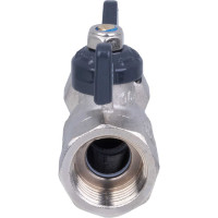 Шаровой кран AQUALINK вн-вн 1/2 Vs B с фильтром, бабочка 1161