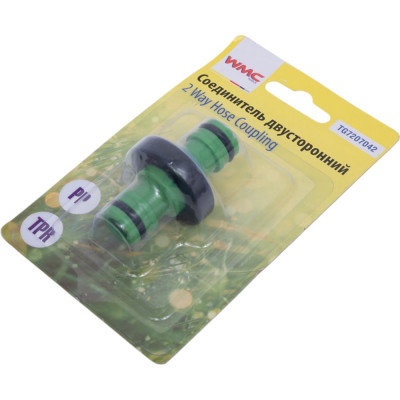 Соединитель шлангов двусторонний 48856 WMC TOOLS TG7207042