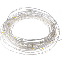 Светодиодная гирлянда TDM ELECTRIC Роса20, 20LED, 2м, 3000К, 2хCR2032, SQ0361-0054