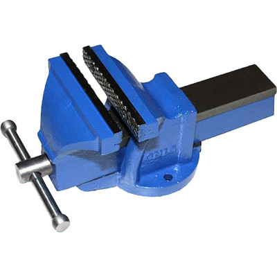 Слесарные тиски CNIC 125 мм 5" неповоротные, облегченные, без наковальни LT96305 62763