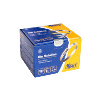 Червячный хомут KRAFT 16-27 мм, уп. 100 шт. KT 880203
