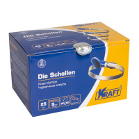 Хомут с ключом KRAFT 60-80 мм, уп. 25 шт. KT 880510