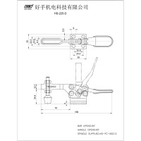 Механический зажим HS CLAMP HS-225-DSS