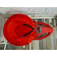Санки с сиденьем и матрасиком Asplast 2KIDS красные 2K-103-005