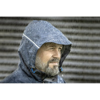 Непромокаемая куртка HOEGERT TECHNIK TANGER, темно-синий/серый, р.XL/54 HT5K248-XL