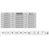 Полуботинки HOEGERT TECHNIK PLAUER, SRA, SB, размер 40 HT5K572-40