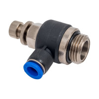 Дроссель с обратным клапаном 8 мм G1/2" CDC Pneumatics NSC 08G04