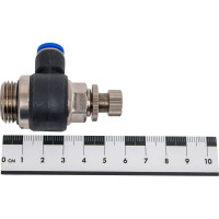 Дроссель с обратным клапаном 8 мм G1/2" CDC Pneumatics NSC 08G04