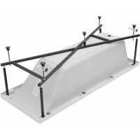 Акриловая ванна на каркасе Aquanet Bright 180х80 00233143