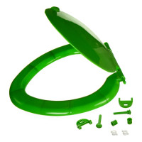 Сиденье для унитаза Melodia della vita овал, зелёный мрамор 193690