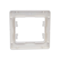 1-ая рамка Systeme Electric Glossa Молочная GSL000901