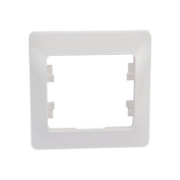 1-ая рамка Systeme Electric Glossa Молочная GSL000901