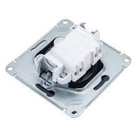 Розетка Systeme Electric AtlasDesign Изумруд б/з, 16А, механизм SE ATN000841