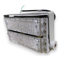 Светодиодный промышленный светильник 100Вт, 5000К, 14000Лм, на лире регулируемый драйвер тянутый KRASO PR(S)-100