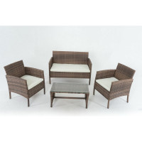 Комплект Vinotti стол, 2 кресла, диван F0851