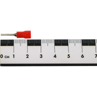 Штыревая круглая изолированная клемма Nord-Yada с ПВХ манжетой 0,5-1,5 кв.мм 907396