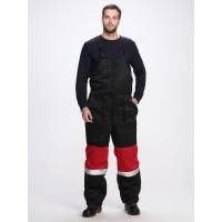 Зимний костюм Факел Профи-Норд черный/красный, р. 52-54; 170-176 87480132.005
