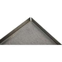 Крышка угловой секции OBO Bettermann 90 градусов DFB 90 100 FS RU, для листовых лотков, B=100 мм, сталь, конвейерный цинк 7129741