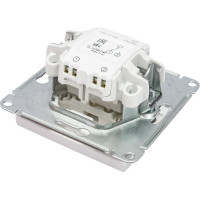 1-клавишный механизм переключателя Systeme Electric скрытой проводки W59 10А IP20 10AX белый VS610-156-1-86