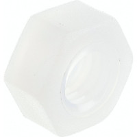 Шестигранная полиамидная (пластиковая) гайка DINFIX DIN 555, М6, 50 шт. 00-00001752