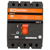 Автоматический выключатель TDM ELECTRIC ВА88-33 3Р 100А 35кА SQ0707-0011