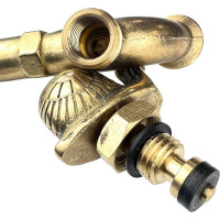 Латунный кран Профитт Улитка вход НР 1/2" 1643883