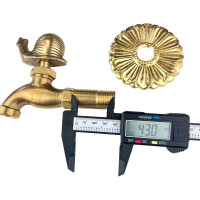 Латунный кран Профитт Улитка вход НР 1/2" 1643883