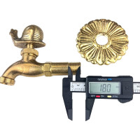 Латунный кран Профитт Улитка вход НР 1/2" 1643883