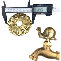 Латунный кран Профитт Улитка вход НР 1/2" 1643883