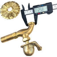 Латунный кран Профитт Улитка вход НР 1/2" 1643883