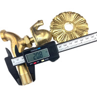 Латунный кран Профитт Улитка вход НР 1/2" 1643883