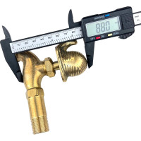 Латунный кран Профитт Улитка вход НР 1/2" 1643883