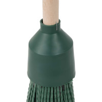 Метла 5-ти рядная круглая синтетическая Gigant 200*1400мм, черенок береза в/с GBR-01