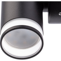 Декоративная подсветка ЭРА WL30 GU10 BK Б0049016