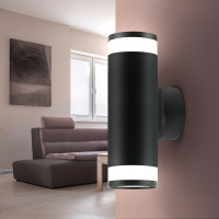 Декоративная подсветка ЭРА WL30 GU10 BK Б0049016