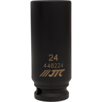 Набор головок торцевых глубоких ударных (11 шт; 10-24 мм; 6-гранные; 1/2") JTC J411M JTC-J411M