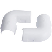 Угол TDM ELECTRIC 90 соед. для трубы 16 мм (5шт) - цвет белый SQ0405-2031