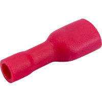 Разъем плоский полностью изолированный TDM ELECTRIC РППИ-М 1,25-250 красный мама  50 шт SQ0546-0003