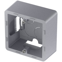 Коробка накладного монтажа Legrand - 1 пост - INSPIRIA - алюминий 673982